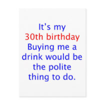 30 buy me a drink