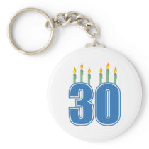 30 Candles (Blue / Green)