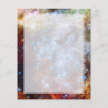 30 Doradus Nebula Star Clusters Personalized Flyer