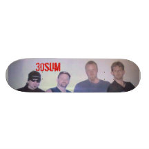 30sum band board custom skateboard