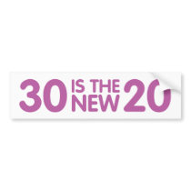 30th Birthday Bumper Stickers