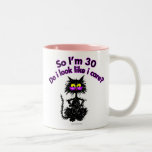 30th Birthday Cat Gifts Coffee Mug