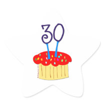 30th Birthday Cupcake