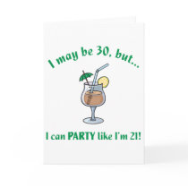30th Birthday Gag Gift Greeting Card