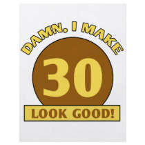 30th Birthday Gag Gifts Flyers