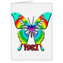 30th Birthday Gifts, 1982 Card