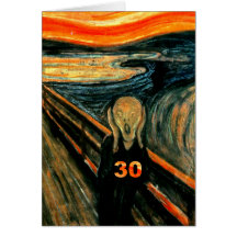 30th Birthday Gifts Card