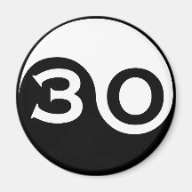 30th Birthday Gifts Fridge Magnets