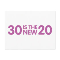 30th Birthday Postcards