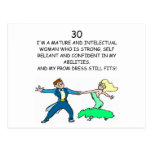 30th birthday postcard