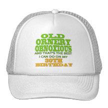 30th Birthday T-shirts and Gifts Mesh Hat