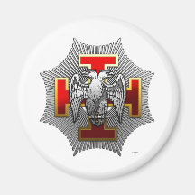 30th Degree: Knight Kadosh Fridge Magnet