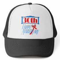 30th Wedding Anniversary Gifts Hat