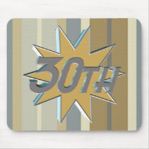 30th Wedding Anniversary Gifts Mouse Pads