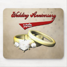 30th Wedding Anniversary Gifts Mousepads