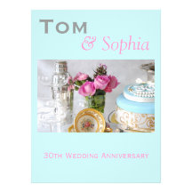 30th Wedding Anniversary Invitation