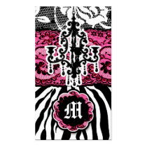 311  2 WILD MIX N' MATCH ZEBRA PINK