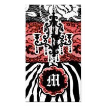 311-2 WILD MIX N' MATCH ZEBRA RED