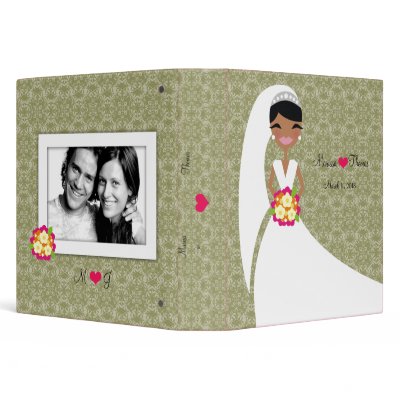 311-African American Bride Sage Green by Jill311