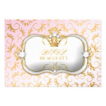 311 baby showers roses divins d'or de Ciao Bella Invitations