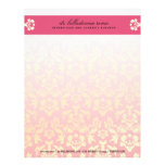 311-Belladonna Damask Pink Letterhead