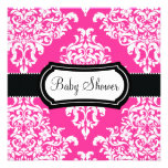 311 belles roses indien de baby shower de damassé  invitations