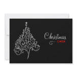 311-Black and White Christmas Invite