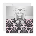 311-Blackberry Precious Pink Damask | Baby Shower