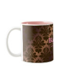 311-Blackberry "Pure" Chocolate Truffle Damask Mug