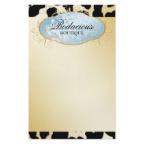 311 Bodacious Boutique Blue Leopard