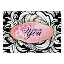 311 Bodacious Boutique Lavish Thank You Greeting Card