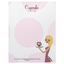 311-Candie the Cupcake Cutie | Blonde Letterhead Design