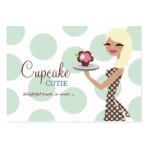 311-CandieCupcake Cutie Light Blonde Turq Dot