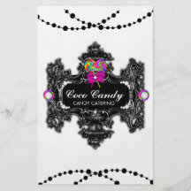 311 Candy Wonderland Black White Full Color Flyer