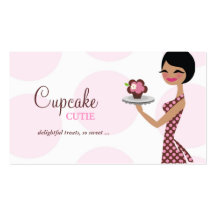311-Carlie Cupcake Cutie Business Card