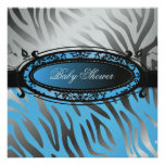 311-C'est Luxueux | Hot Momma Pink Zebra  | Baby Announcements