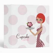 311-Cherrie the Cupcake Cutie Binder