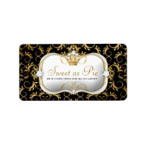 311-Ciao Bella Golden Divine Rich Black Address Label
