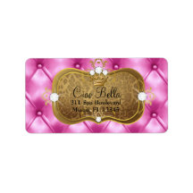 311 Ciao Bella Pink Tuft Leopard Labels
