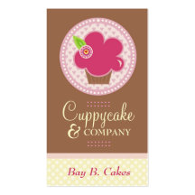 311-CUPPYCAKE CUTIE BUSINESS CARD
