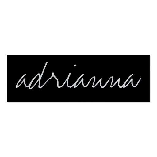 311-Custom Name Business Card