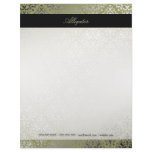 311-Dazzling Damask Alligator Flamingo