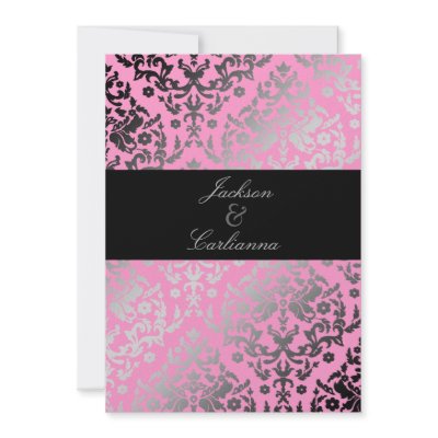 311-Dazzling Damask Pink Flamingo by Jill311