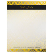 311-Dazzling Damask Yellow Jacket