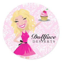 311 Dollface Desserts Blondie Pink Damask
