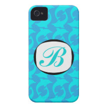 311 Dolphin Monogram iPhone Case iPhone 4 Cases