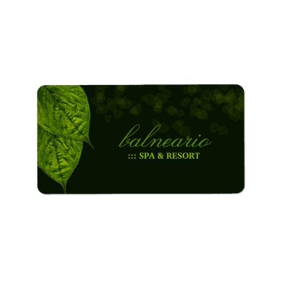 311-Dream Leaf Gift Sticker / Label by Jill311