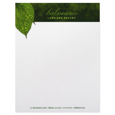 311-Dream Leaf Letterhead by Jill311