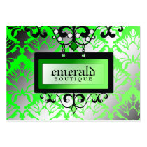 311-Emerald Boutique Sign | Damask Shimmer