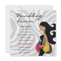 311-Fashionista Handbag Heaven Invitation